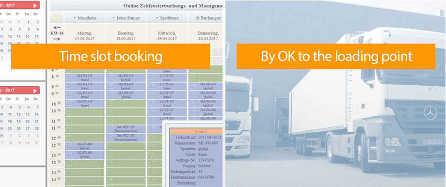 ild Zeitfensterbuchung und Smartphone